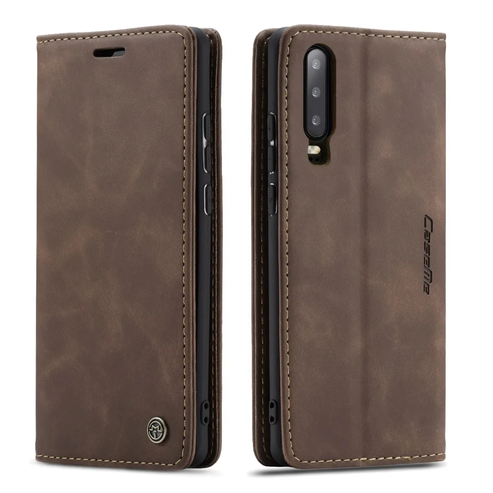 Чехол-книжка для Huawei P30 кожаный с магнитной застежкой мобильный телефон |