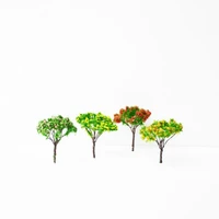 20pcslot 6 5cm iron wire ho scale model tree for architecture ho train layout and railway model building