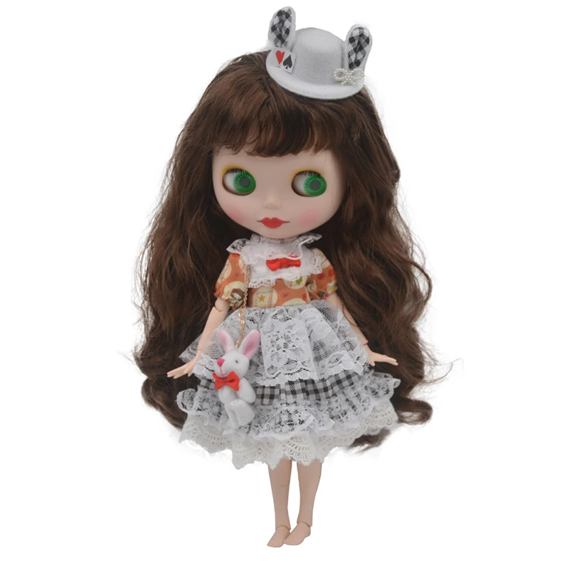 Заводская кукла Neo Blyth, матовое лицо по индивидуальному заказу, 1/6 BJD шарнирная кукла Blyth, куклы для девочек, игрушки для новорожденных детей 3