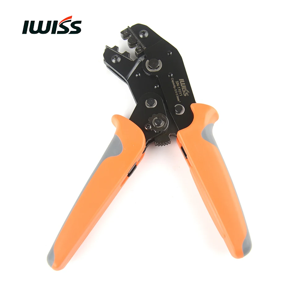 IWISS SN-11011 обжимные плоскогубцы ручные Обжимные Щипцы Инструмент обжимной