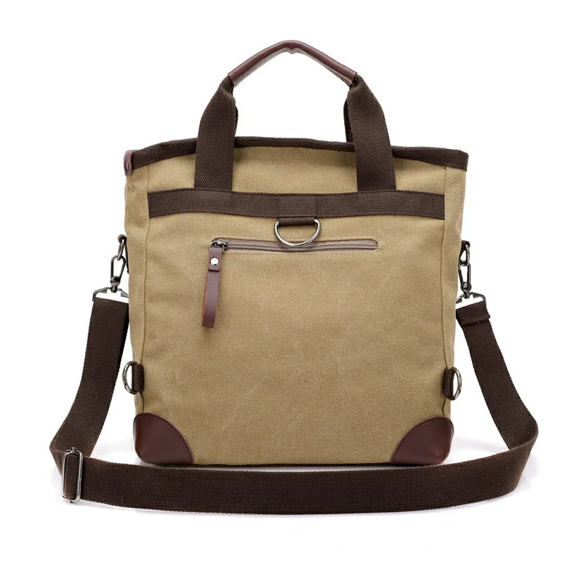 Новая мужская холщовая Повседневная Сумка многофункциональная сумка через