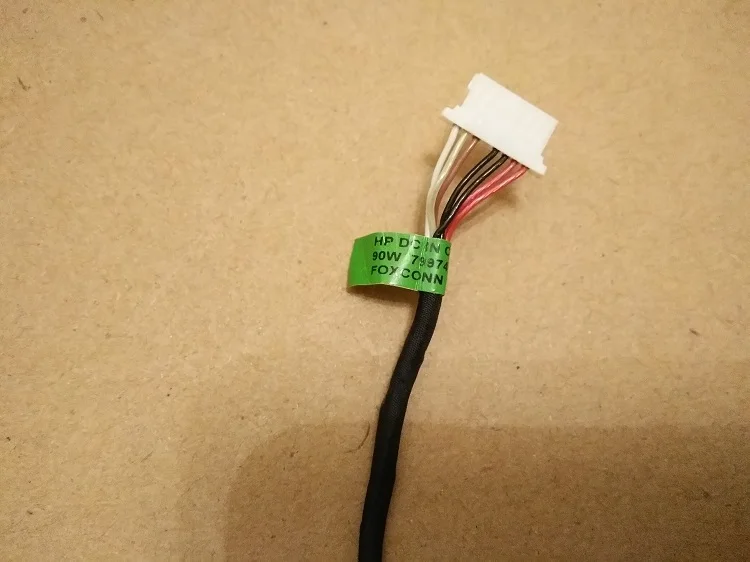 2 5 шт. новый разъем питания постоянного тока с кабелем для HP 15 BS BU BW 255 G6 255G6 15Z AB 17 X Y