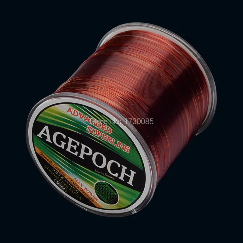 Agepoch 500 м Япония NT30 материал лидер свинцовая нейлоновая леска из мононити