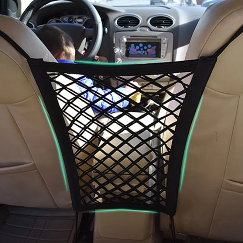 Car storage bag seat elastic mesh car shape for Suzuki SX4 SWIFT Alto Liane Grand Vitara Jimny | Автомобили и мотоциклы