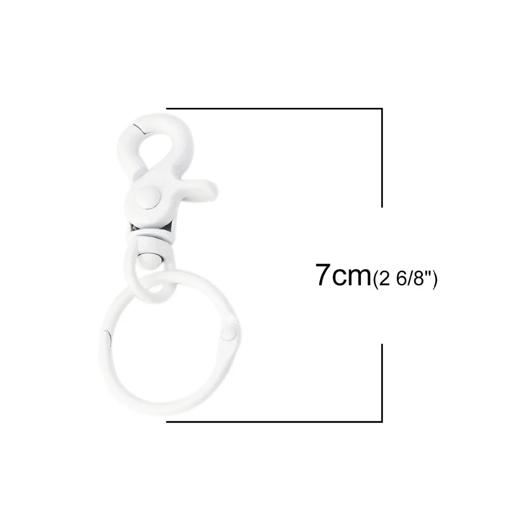 DoreenBeads сплав на железной основе брелок и зеленый красный розовый белый желтый