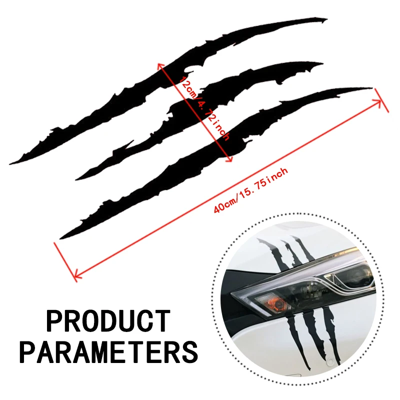 Универсальные автомобильные наклейки в полоску на фары для opel insignia nissan juke vw mazda 3