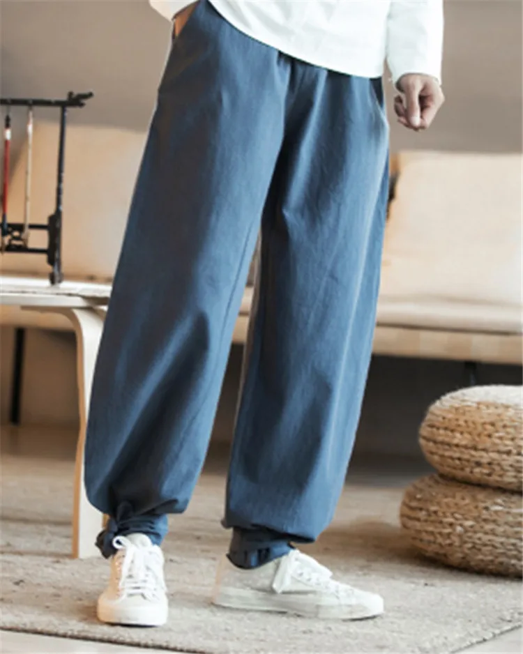 Брюки хлопковые большого размера весенние брюки для бега в стиле хип-хоп 5xl 6xl 7xl