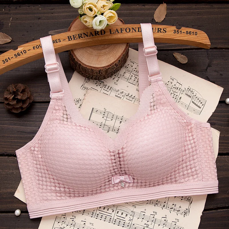 Новый бюстгальтер без оправы сексуальный пуш-ап нестальное кольцо нижнее белье