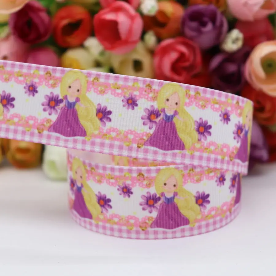 10 ярдов 1 "25 мм Grosgrain лента девушка печатные ленты пробки для бутылок DIY ремесла