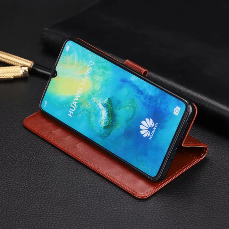 Кожаный чехол бумажник для Huawei Mate 20 lite Nova 3i 3 книжка P20 P10 Honor 10 9 8 8X 7X 7C 7A P