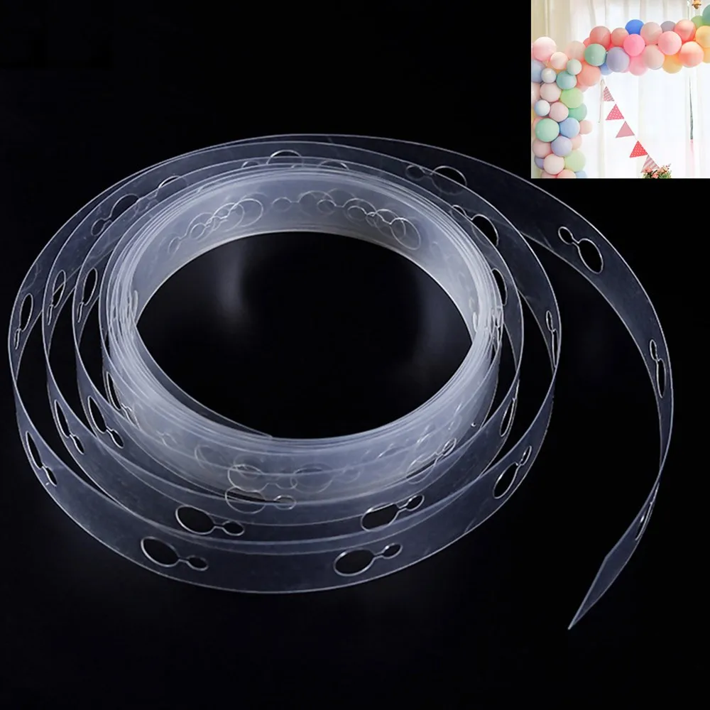 Balloons Accessories 5 Meter Balloon Clip Fixing Tool Wedding Birthday Party Marriage Room Decoration Chain Arch Decor|Воздушные шары и