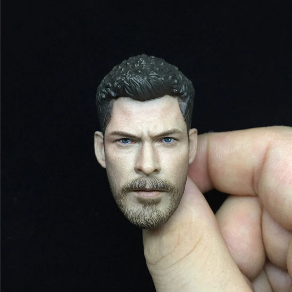 1/6 скульптура головы Тора Odinson голова Тора резная серия Мстителей голова человека Модель Коллекционная кукла игрушки аксессуары