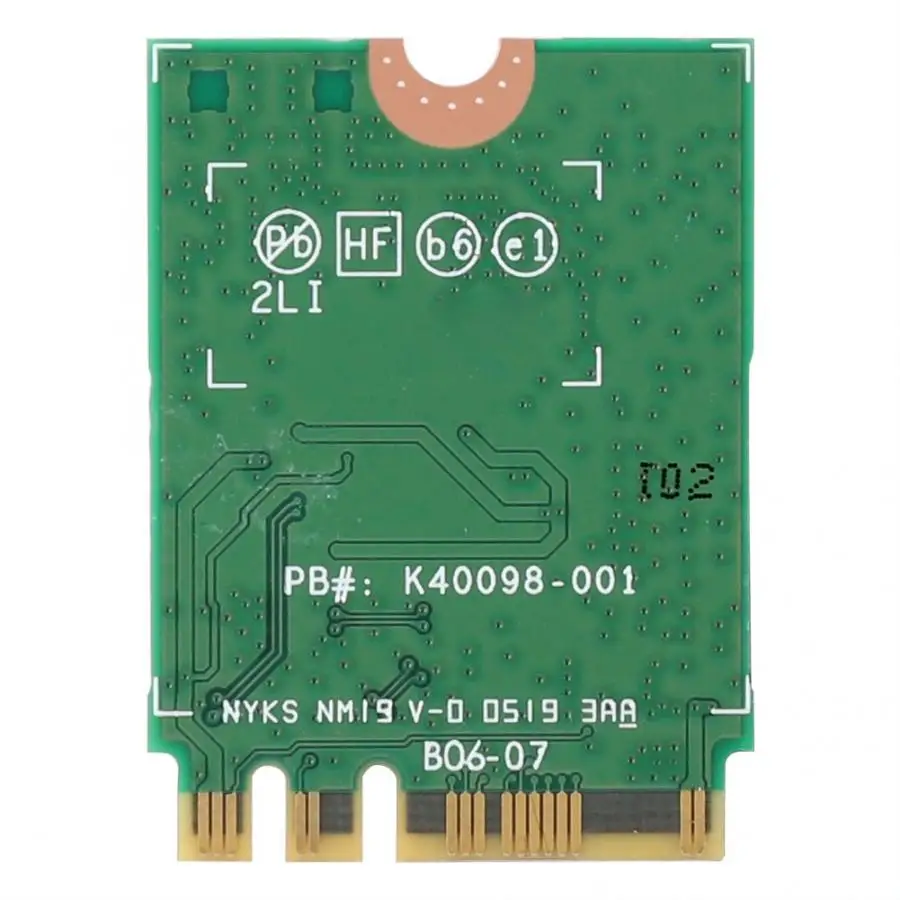 Для Intel AX200NGW 802.11AX WIFI6 2,4 Гбит/с Двухдиапазонная беспроводная сетевая карта с Bluetooth 5,0 для Intel AX200NGW сетевая карта