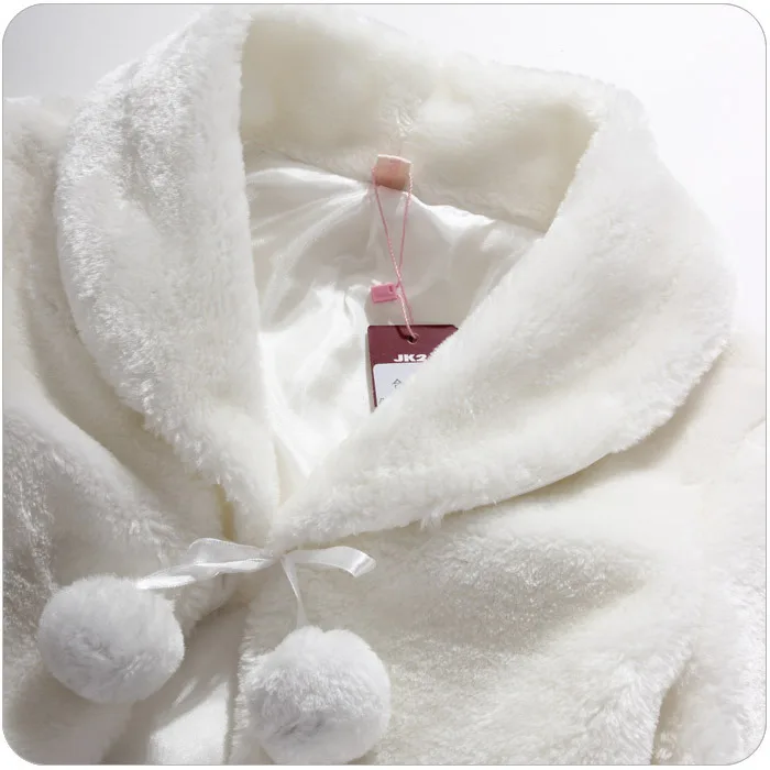 F ~ 3XL бренд размера плюс зимняя элегантная детская одежда с искусственным мехом