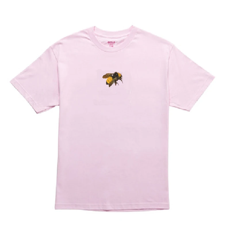 Черный Новинка года; футболки с принтом «BEE golf Le Fleur Tyler The Creator»; футболка в стиле хип-хоп; уличные хлопковые футболки для скейтборда; футболка;# AB57 - Цвет: Черный
