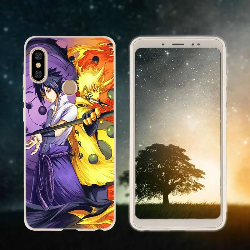 as photo 3 Чехол с рисунком Аниме Наруто Саске для Xiaomi Redmi Note 8 7 6 5 pro, чехол для Redmi 6a s2 5a 5 Plus 4a 4x3 Pro - Цвет: as photo 3