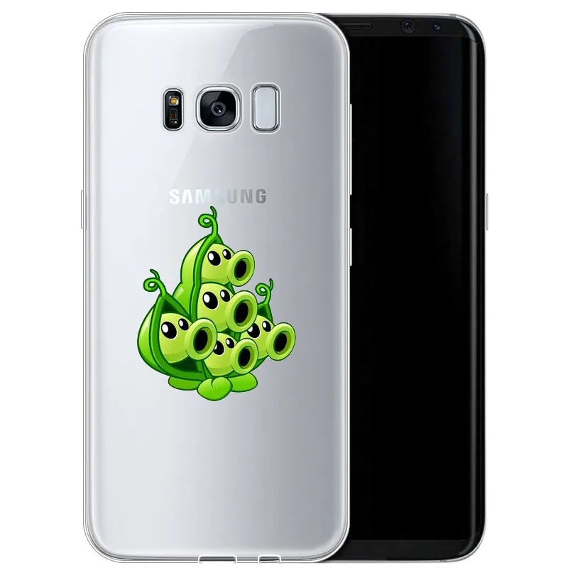Мягкий Новый стиль Растения против Зомби для Samsung 2016 2017 A5 A7 J3 J5 J7 A6 A8 A6PIUS A8PIUS Core Prime