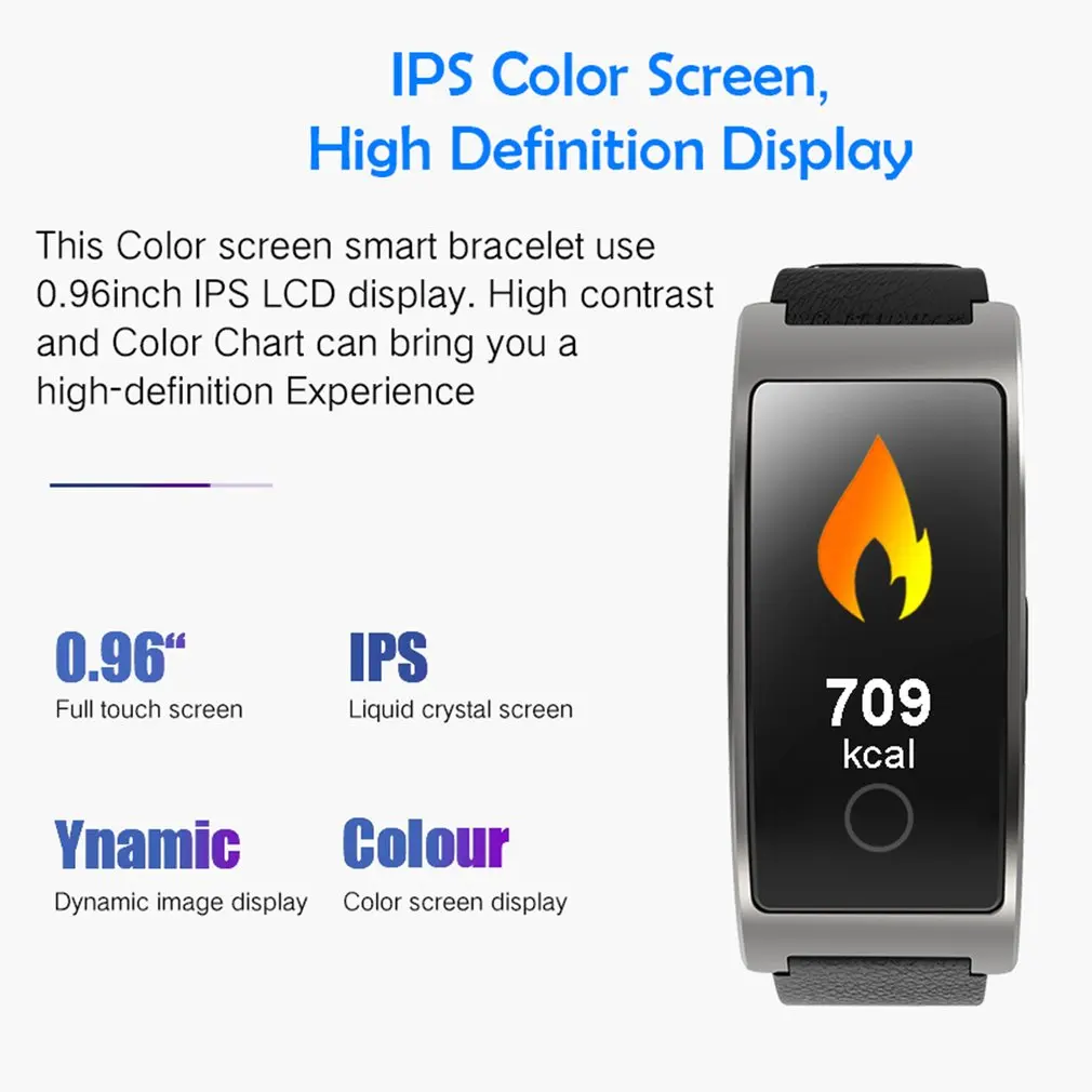 CK11C Smartband Bluetooth 0 96 ips Цвет Экран смарт браслет IP67 Водонепроницаемый спортивные
