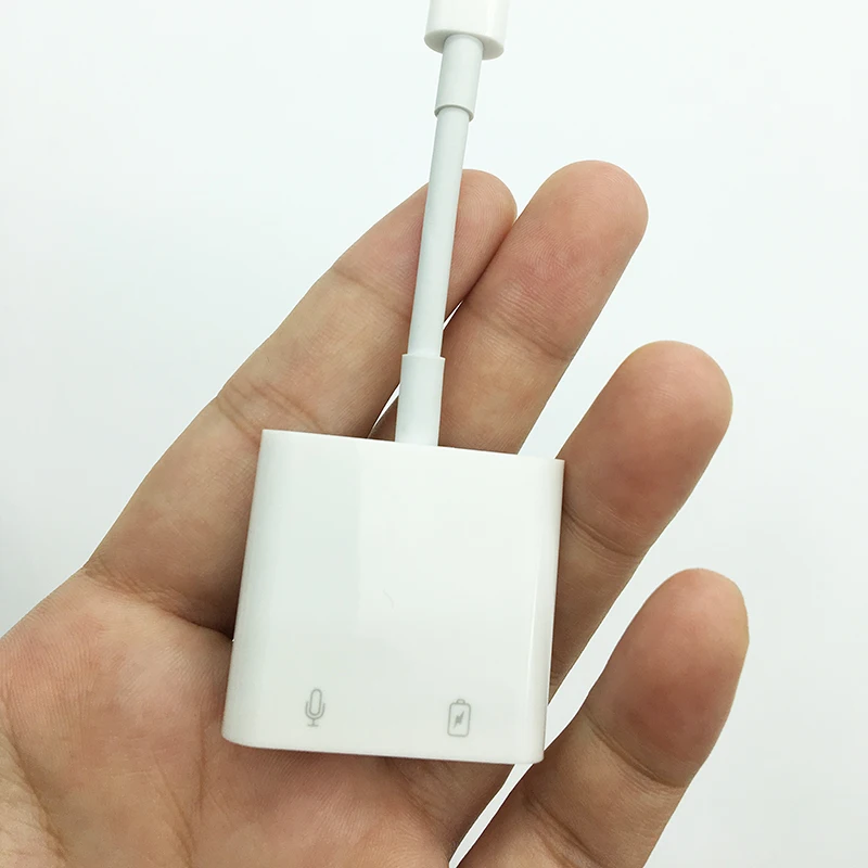 3 5 мм Aux аудио зарядный адаптер для iPhone 7 8 Plus X XS Mas XR зарядное устройство и наушники