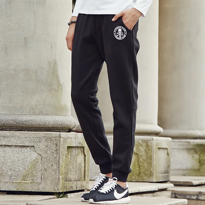 Пионерский лагерь зимние мужские брюки утепленные флисовые брендовая одежда 2017