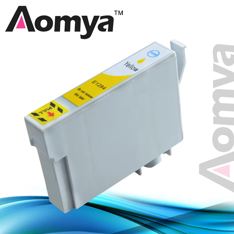 Совместимый чернильный картридж Aomya T1281 совместимый с Epson S22 SX125 SX420W SX425W SX235W SX130 SX435W