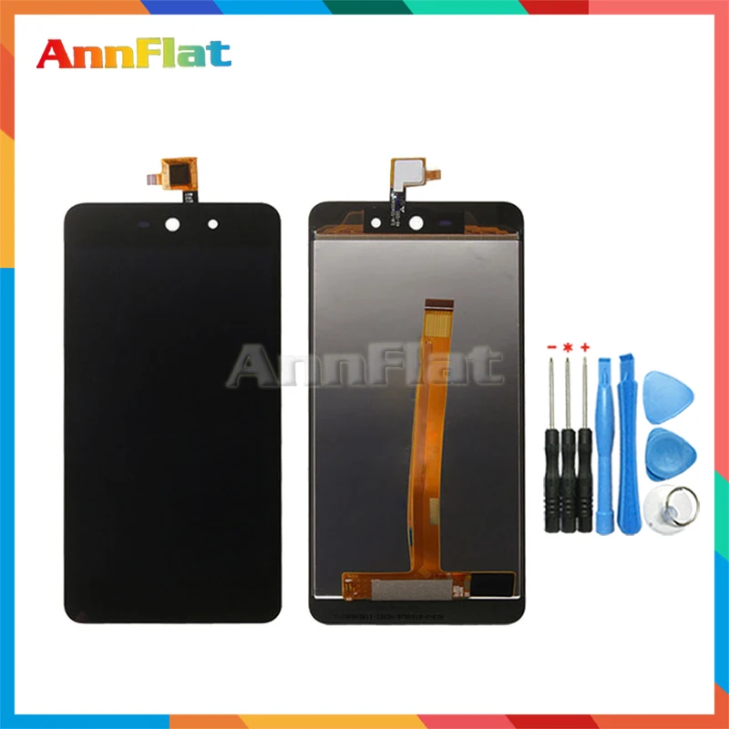 

AAA quality 5.0'' For Wiko Ridge 4G LCD Display Screen With Touch Screen Digitizer Assembly free shipping
