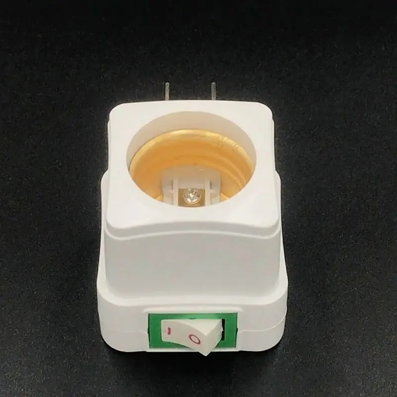 1 шт. вращающийся патрон для светодиодной лампы E27 со штепсельным винтом