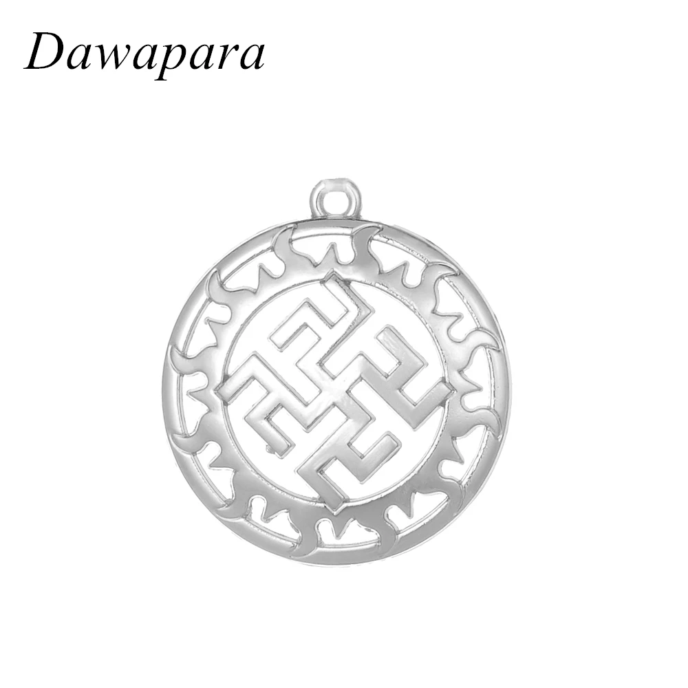 Женские Подвески в богемном стиле с квадратным славянским символом и подвеской