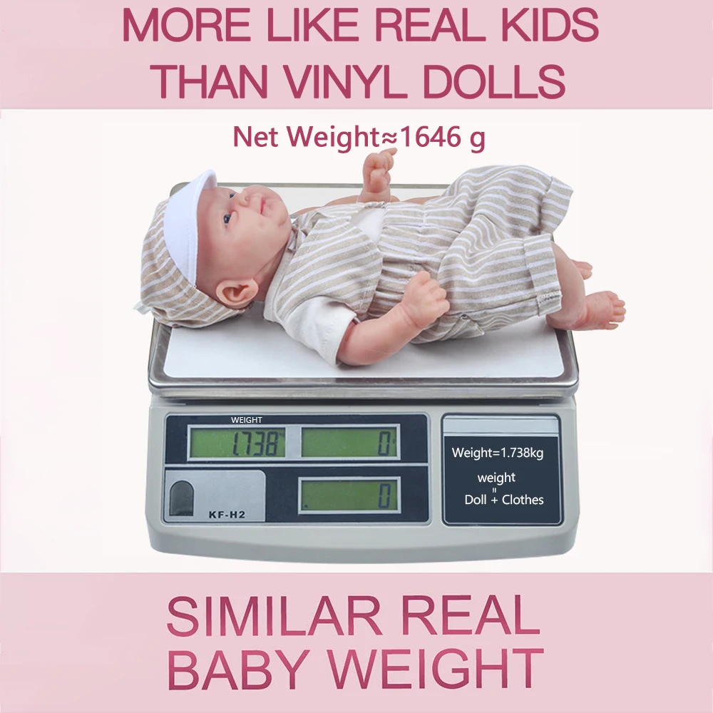 IVITA WB1512 36 см 1,65 кг bebe reborn baby силиконовый корпус recien nacidos realistas новорожденные младенцы мальчик глаза открылись детские игрушки