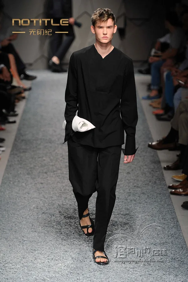 _ 2018 новая мужская одежда Парикмахерская GD оригинальная модная индивидуальная