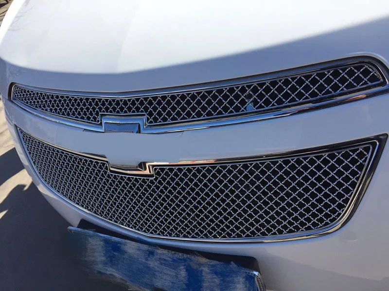 Ячеистая Передняя решетка решетки 2 шт. для Chevy cruze 2009 2013|grille insert|front grillgrill front |