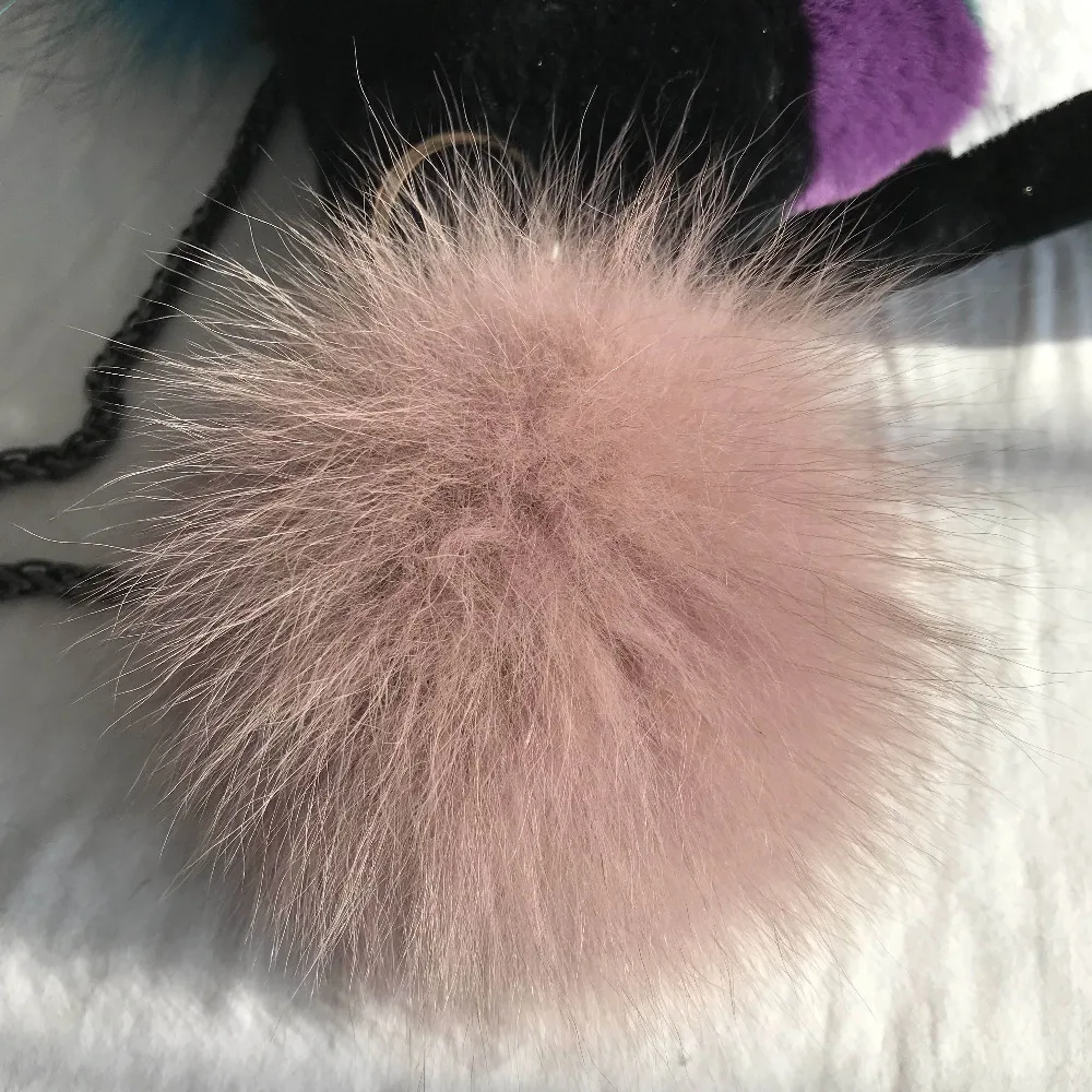 Magicfur милое розовое платье в сетку натуральный шарик из меха лисы Пышная юбка с