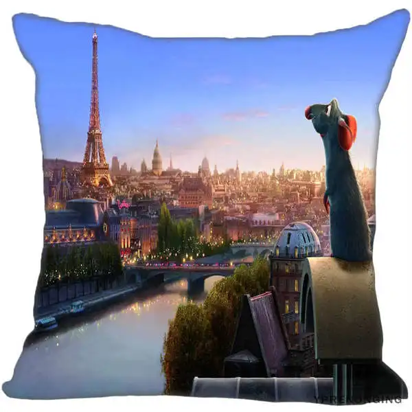 Square Pillowcases Заказная декоративная наволочка рататуиль аудио квадратная Наволочка на молнии 35X35,40x40,45x45 см(одна сторона) 80527-21-05 - Цвет: Square Pillowcases