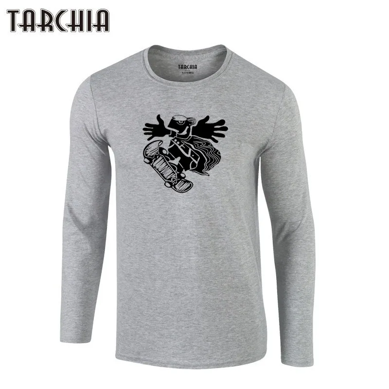 Мужские футболки TARCHIA 2021 Мужская брендовая одежда крутая футболка новая с