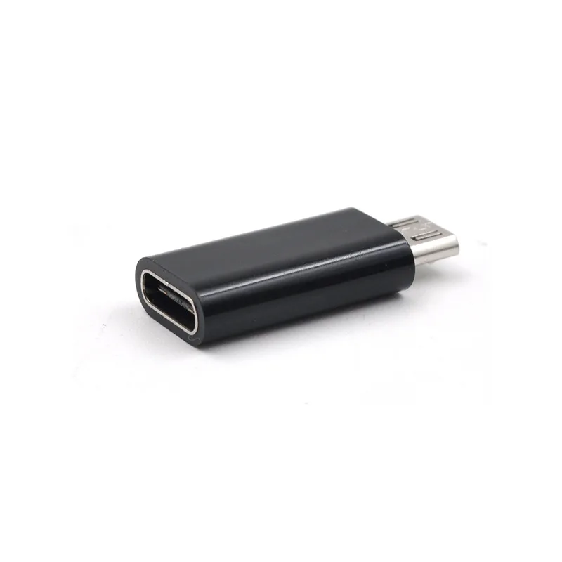 Портативный Преобразователь Разъем Черный Micro USB высокоскоростной адаптер для