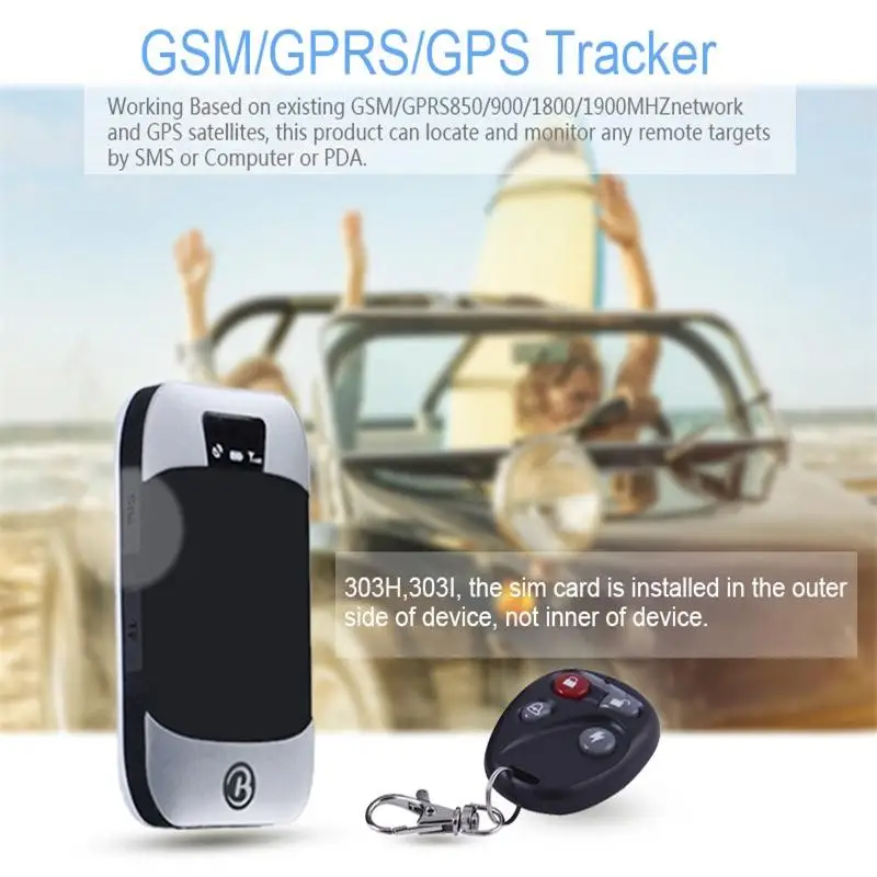 Мини gps gprs gsm трекер для мотоцикла автомобиля GPS Rastreador coban tk303 GPS303I с внутренней