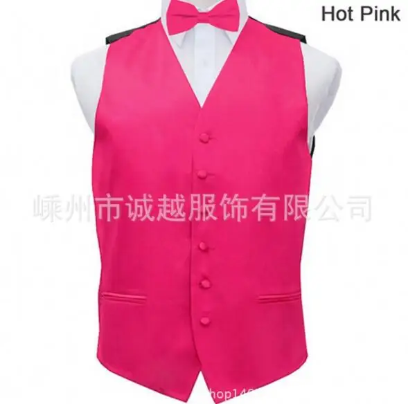 Мужской Атласный жилет с запонками и бантом 8 цветов|mens suit vest|dress vests for mensuit vest |