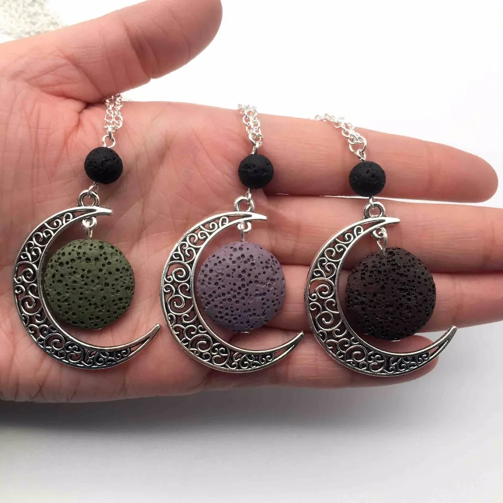 1 шт.) арома-диффузор из лавового камня ожерелье с ароматерапией ювелирное