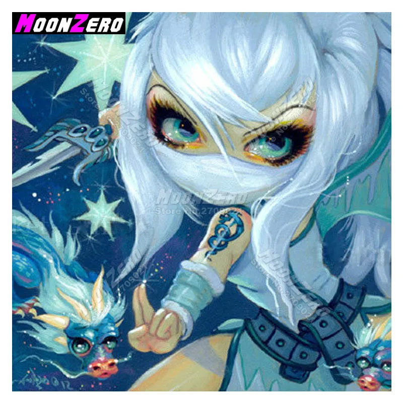 Moonzero картины из бриллиантовой вышивки 6 стиль красивый куб цветок вышитые Стразы