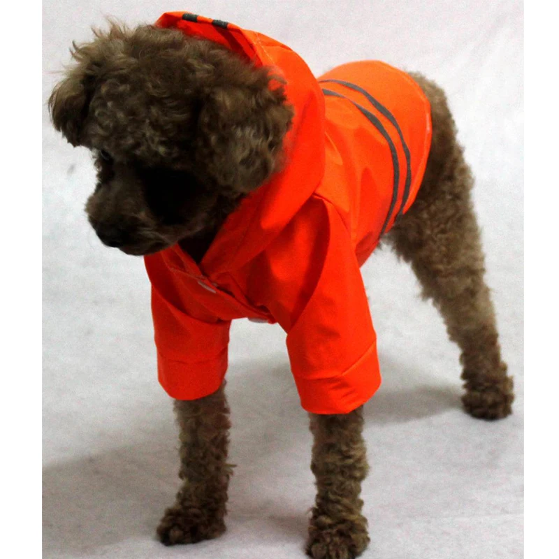 Водонепроницаемая куртка с капюшоном для собак|reflective dog coat|dog coat reflectivedog reflective jacket