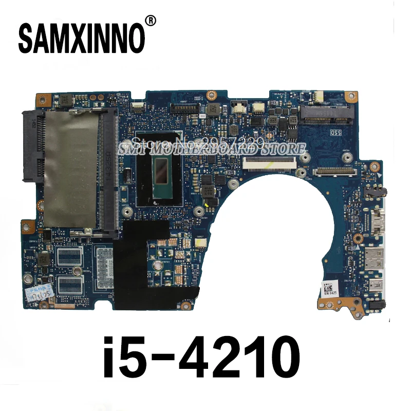 UX303LA для ASUS UX303LN UX303LNB UX303 UX303L Тетрадь материнская плата UX303LN доска REV2.0 I7 процессор тестирования системной платы