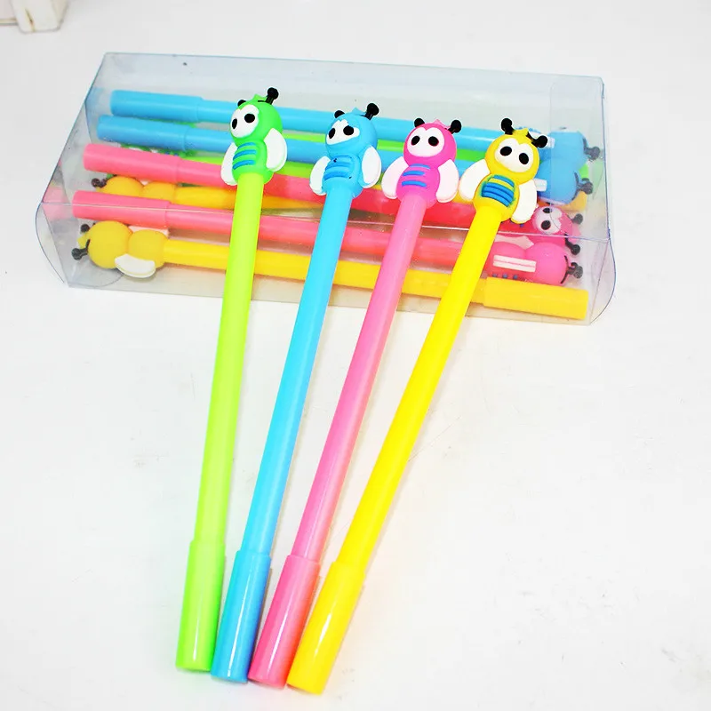 Kup 40 Sztuk Słodkie Pszczoły Kreskówkowe Długopis żelowy Proste Kreatywne Materiały Dla Studentów Piśmienne Hurtownia