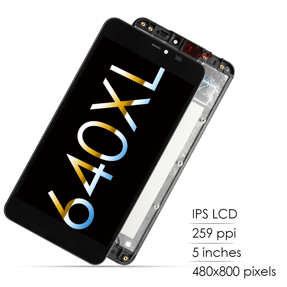 Оригинальный сенсорный ЖК экран 5 7 дюйма для NOKIA lumia 640XL сменный дигитайзер с