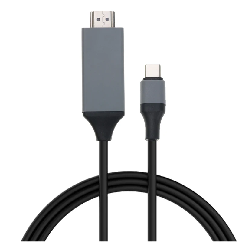 Kebidu 2 м 4K Type C к HDMI совместимый кабель USB 3 1 30 Гц HD Расширенный преобразователь HDTV