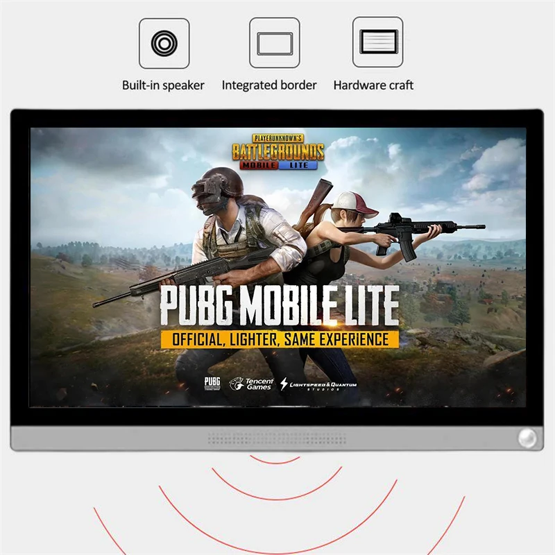 Портативный ЖК-монитор hd 15,6 usb type c hdmi для ноутбука, телефона, xbox, переключателя и ps4 Портативный ЖК-игровой монитор