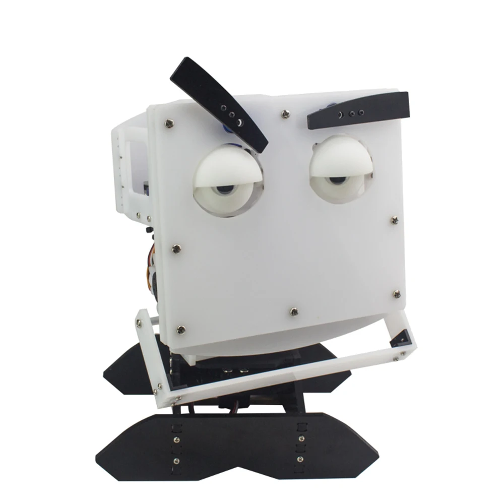 LOBOT фейбот 51 чип DIY умный RC робот программируемый управление выражением говорящий Обучающий робот игрушка