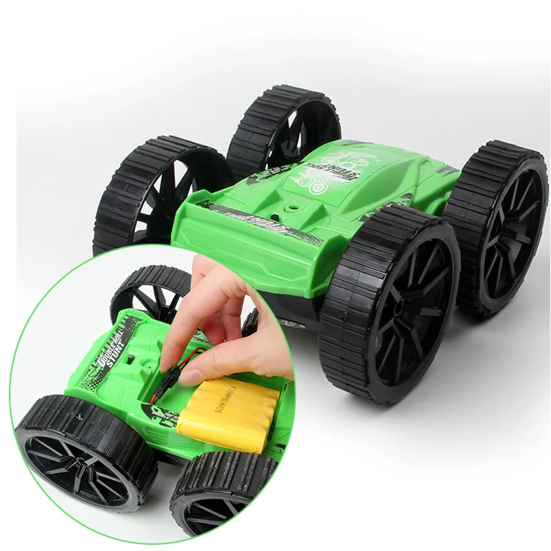 RC Car 4CH с двойной стороны Drift Auto Rock Crawlers Rolling Remote Buggy Cars дистанционным управлением