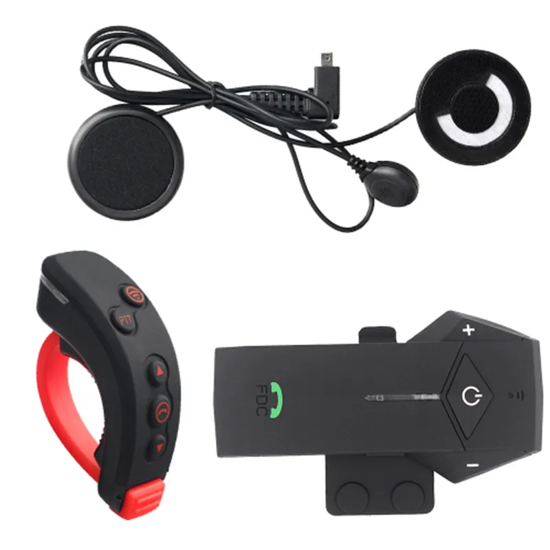 Новинка 1000 м BT мотоциклетный шлем Bluetooth домофон гарнитура Intercomunicador с функцией NFC FM
