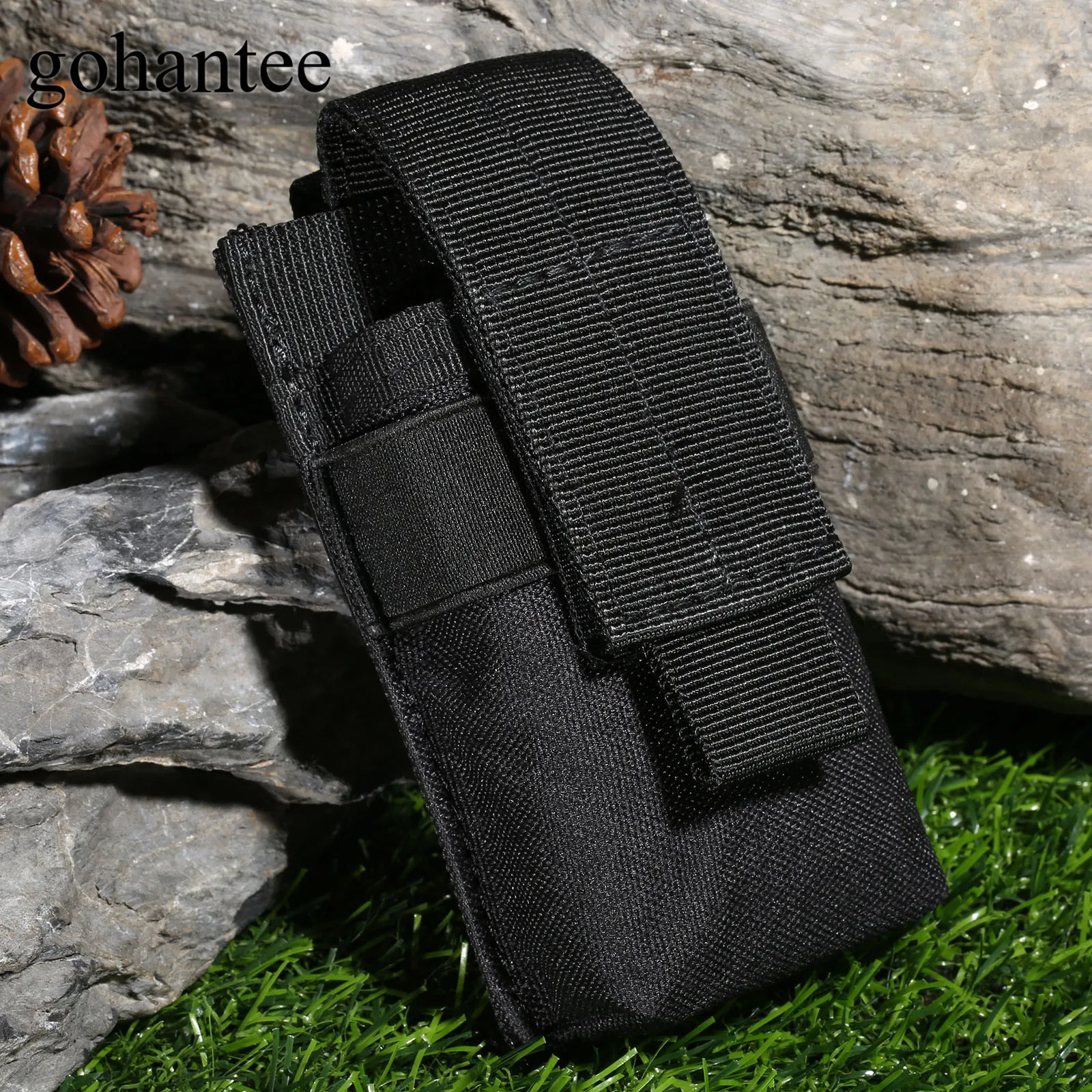 Gohantee MOLLE Clip тактическая M5 сумка для фонарика тактическая сумка подсумок для одного магазина картридж для охоты Клип кобура для пистолета