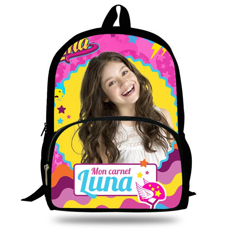 Новинка 2021 популярная сумка для девочек Soy Luna детские школьные ранцы принцессы